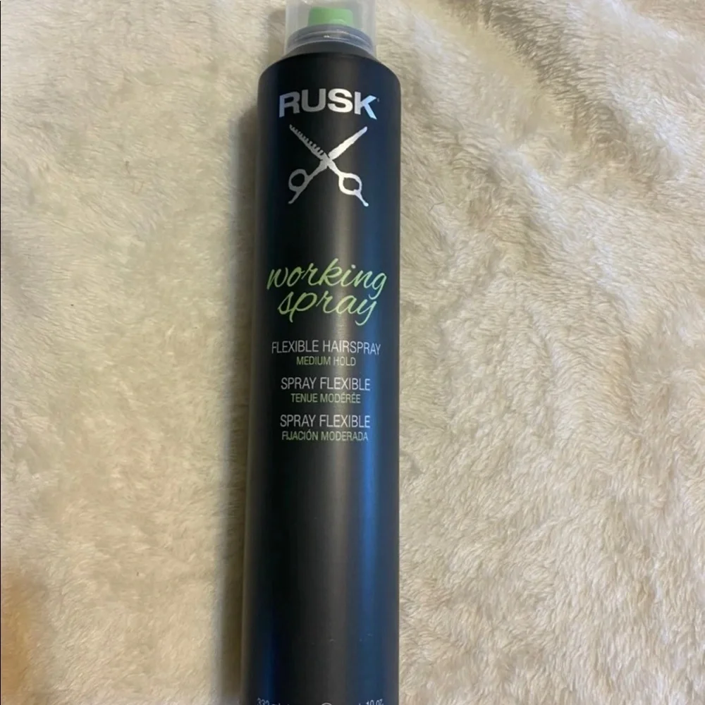 Rusk Working Spray Flexible Hairspray 10 oz